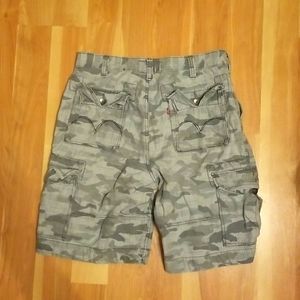Sexy man camo cargo shorts